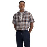 Bugatti - Shirt - Geruit Patroon - 100% Katoen