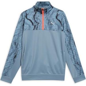 PUMA Tad Ess Aop Poly Half-zip B Crew Sweats voor jongens (pak van 1)