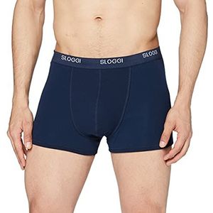 Sloggi Basic boxershorts voor heren, Nacht Blauw, 6