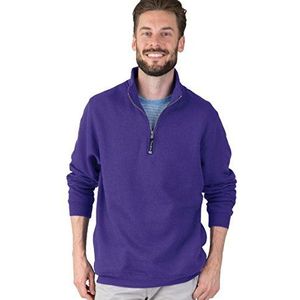 Charles River Apparel Sweatshirt voor heren, Paars, L