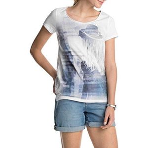 ESPRIT dames T-shirt met foto-print 074EE1K003