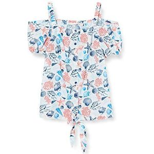Mexx Meisjesblouse, Seashell Printed., 152 cm