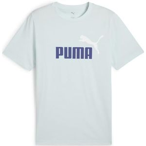 Puma - Ess 2 Color No. 1 Logo - Heren T-shirt - Lichtblauw