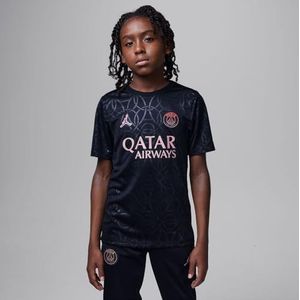 Paris Saint-Germain Academy Pro Derde Jordan Dri-FIT warming-uptop voor kids - Zwart