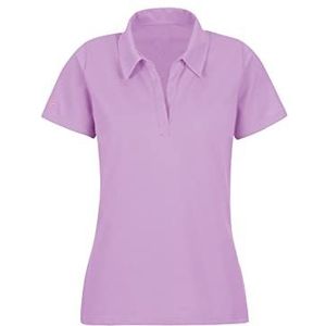 Trigema Poloshirt voor dames zonder knoopsluiting, paars, S