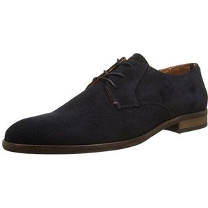 Tommy Hilfiger Dalton 15b, Oxford veterschoenen voor heren, Blauw 403 Middernacht, 44 EU