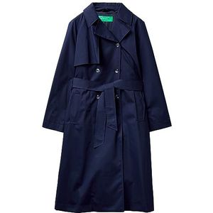 United Colors of Benetton trenchcoat dames, donkerblauw 252, L
