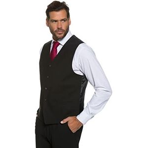 JP 1880 Heren grote maten grote maten Menswear L-8XL vest, business, FLEXNAMIC®, bouwdoos Zeus, tot maat 72/36 zwart 72 705621130-72, zwart, 72