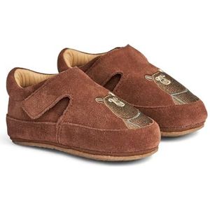 Wheat - Pixi - Kinderschoenen - Cognac - 100% Suède - Ademend