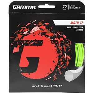 Gamma Tennissaite Moto Set 17 GZMO-12, Groen (Lime) 12.2 m (1.24 mm)