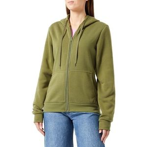 kilata - Sweatvest - Olijfgroen - Met Capuchon - Normale Pasvorm