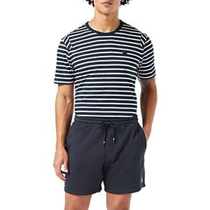 Original Penguin Heren Sticker Pete Fleece Shorts, Blauw (Donker Saffier 413), 34W (Fabrikant maat:L)