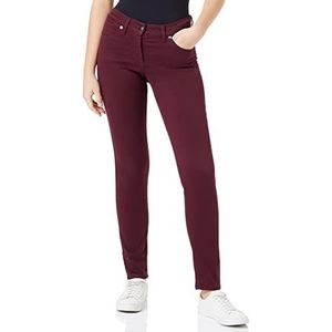 GERRY WEBER Edition Dames Best4me Skinny Jeans, Rioja, 38