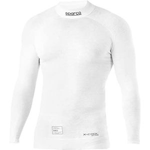 Sparco T-shirt met lange mouwen R570, maat L-XL, wit
