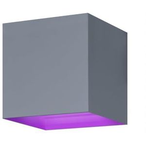 Hombli Smart Wandlamp - 16M Kleuren, Bluetooth Connectiviteit [Energie Klasse F] Stijlvol Grijs