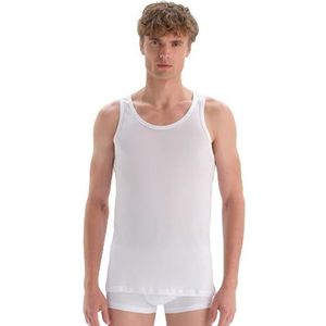Dagi Katoenen tanktop voor heren, wit, 3XL, wit, 3XL