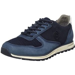 bugatti Carlos veterschoenen voor heren, Blue Dark Blue., 43 EU