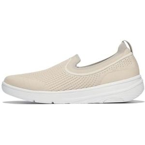 Fitflop Super-q Knit Slip-ons Sneaker voor dames, Beige, 39 EU