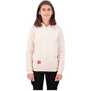 Alpha Industries Basic Hoody met klein logo voor kinderen en tieners Jet Stream White/White