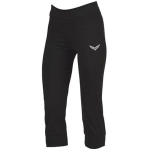 Trigema 3/4 sportbroek voor dames, zwart, M