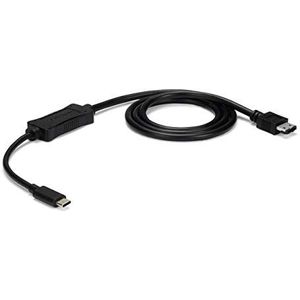 StarTech.com USB C naar eSATA Kabel, 1m, 5Gbps, Voor HDD / SSD / ODD, Externe Hard Drive Adapter, USB 3.0 naar eSATA Converter (USB3C2ESAT3)