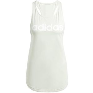 adidas Dames Essentials Loose Logo Tank Top, linen green, S