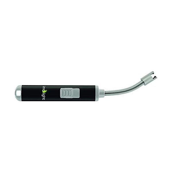 TFA Dostmann Elektronische Staafaansteker, Met Flexibele Hals, Aansteker,  Kaarsenaansteker, Via USB Oplaadbaar (zwart USB-voeding) |  authmanager.com.br