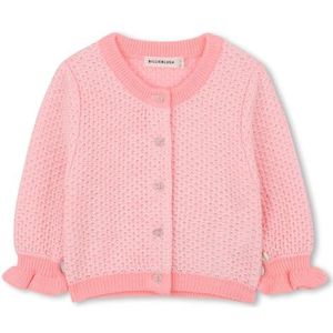 Billieblush U21435 Cardigan voor meisjes, Perzikkleur, 0 Maanden