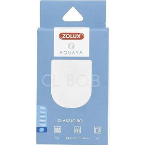 Zolux ZO-330206 filter voor pomp Classic 80, CL 80 B Pearon, 2 stuks
