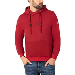 Timezone Future hoodie voor heren, chilli red, S