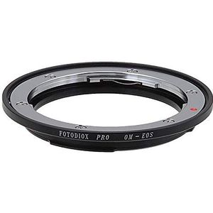 Fotodiox PRO FC10 lensadapter compatibel met Olympus OM-lenzen voor EOS EF en EFS Mount Camera's - Inclusief Gen10 Focus Bevestigingschip