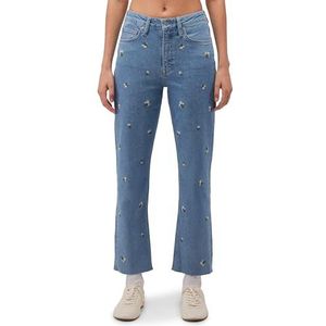 Mavi Dames New York Jeans, mid Bloom, 25/28, Mid Bloom, 25W / 28L