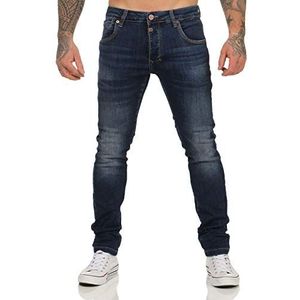 Timezone Slim Scotttz skinny jeans voor heren, blauw (Sea Blue Aged Wash 3924), 40W x 34L