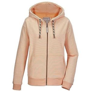G.I.G.A. DX Dames Sweatjack met capuchon GS 42 WMN SWT JCKT GOTS, peaches, 42, 41168-000