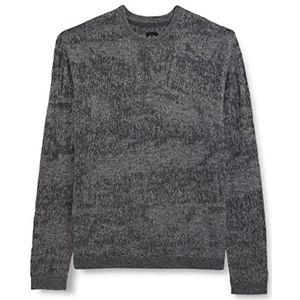Q/S designed by Men's 2118693 gebreide trui, grijs, XL