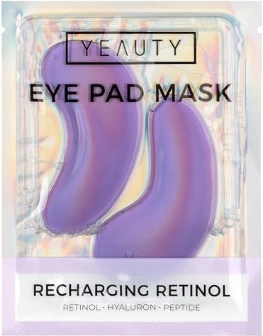 YEAUTY recharging retinol - eye pad mask - oogpads - hyaluron peptide 1 paar