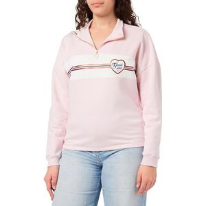 Sookie Dames sweatshirt 12602726-SO01, oudroze, XL, Oudroze, XL