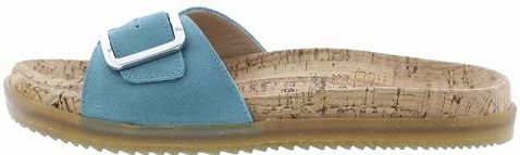 Muiltjes - Effen - Leer - Plat