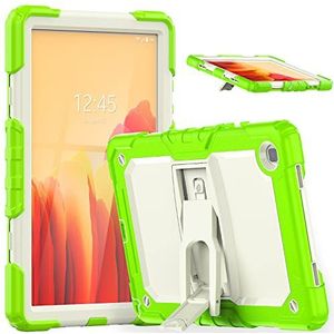 Beschermhoes voor Samsung Galaxy Tab A7 2020 | Herize SM-T505/SM-T500/SM-T507 rondom beschermhoes, schokbestendig, robuust, duurzame beschermhoes met schouderhouder voor Galaxy Tab A7 10,4 inch