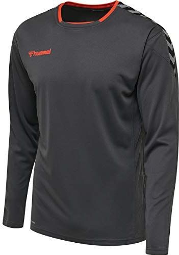 hummel - AUTHENTIC POLY JERSEY L / S - T-shirt - Zwart - Polyester