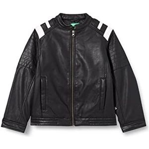 United Colors of Benetton 2KTUCN00X jas, zwart 100, S voor kinderen