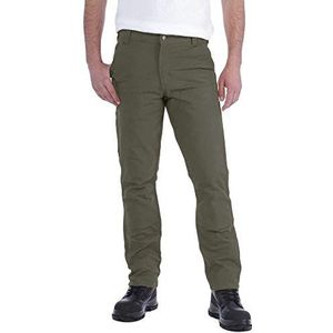 Carhartt Heren Straight Fit Stretch Duck Double Front Work Utility Pants