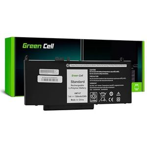 GreenCell - Laptopbatterij - 7200 mAh - Voor Dell Latitude E5270 E5470 E5570