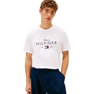 TOMMY HILFIGER Shirt 'Brand Love'  navy / rood / wit