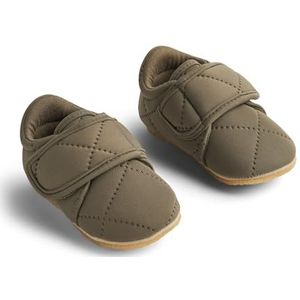 Wheat Unisex kinderschoenen Thermo Sasha Baby 100% gerecycled Poleyster Öko-Tex Standard ademende pantoffels, 1095 Stone, 26 EU