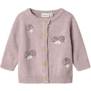 NAME IT Dames NbfLine Ls Knit Card, Burnished Lilac, 56