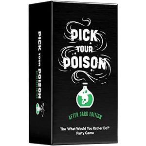 Dyce Games - Pick Your Poison After Dark Edition - ""What Would You Rather Do?""- Engels Kaartspel - NSFW Editie - Vanaf 17 jaar - Voor 3 t/m 10 spelers - Engelstalig