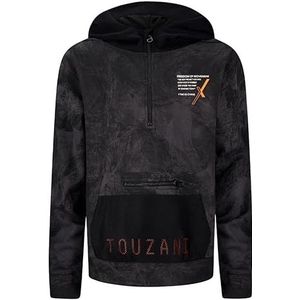 Retour Denim de Luxe Boy's Football Sweat Vest, Zwart, 2, zwart, 92/98 cm