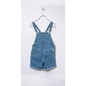 Replay Meisjes-jeans tuinbroek shorts denim, 010, lichtblauw, 10 Jaar