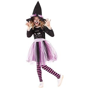 Rubies Kattenheks voor meisjes, met gezicht, tutu-rok en haar, originele Rubies voor Halloween, carnaval en verjaardag